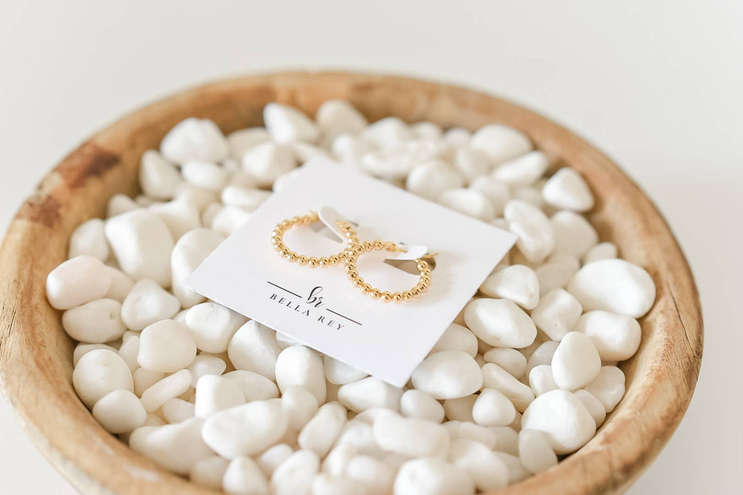 Vivi 18k gold plated hoop earrings