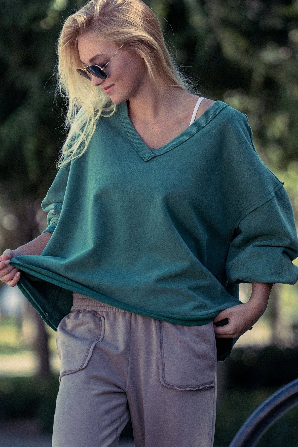 Relaxed Vintage Oversized Sweatshirt