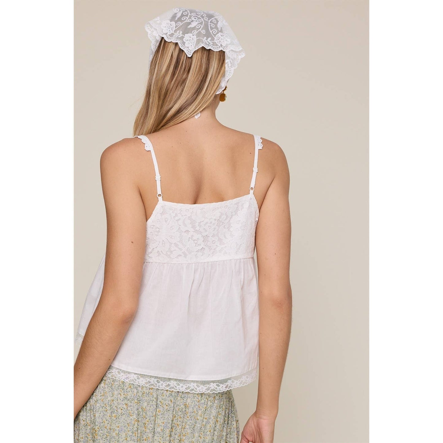 Floral Lace Cami