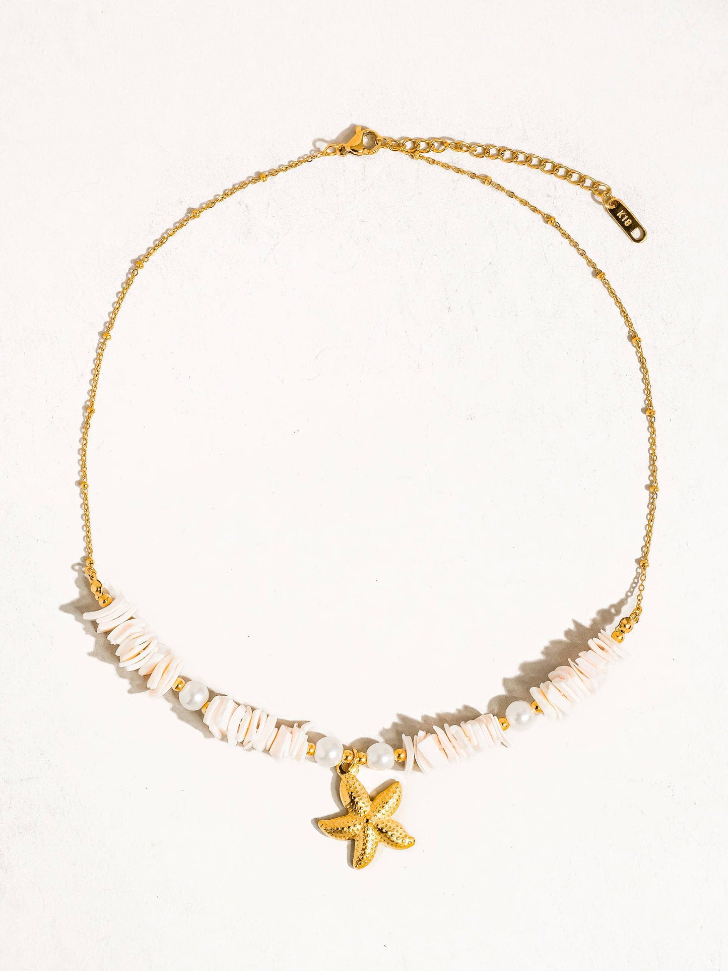 Thelma Shell Star Necklace