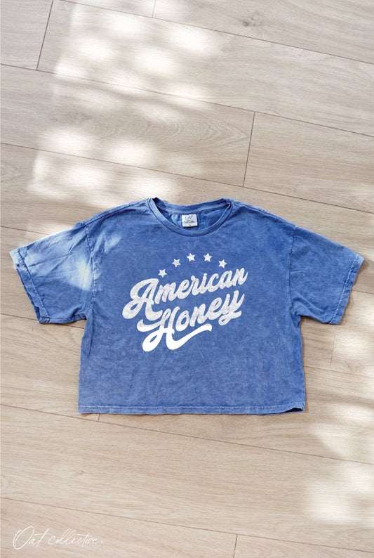 American Honey Cropped Graphic Tee