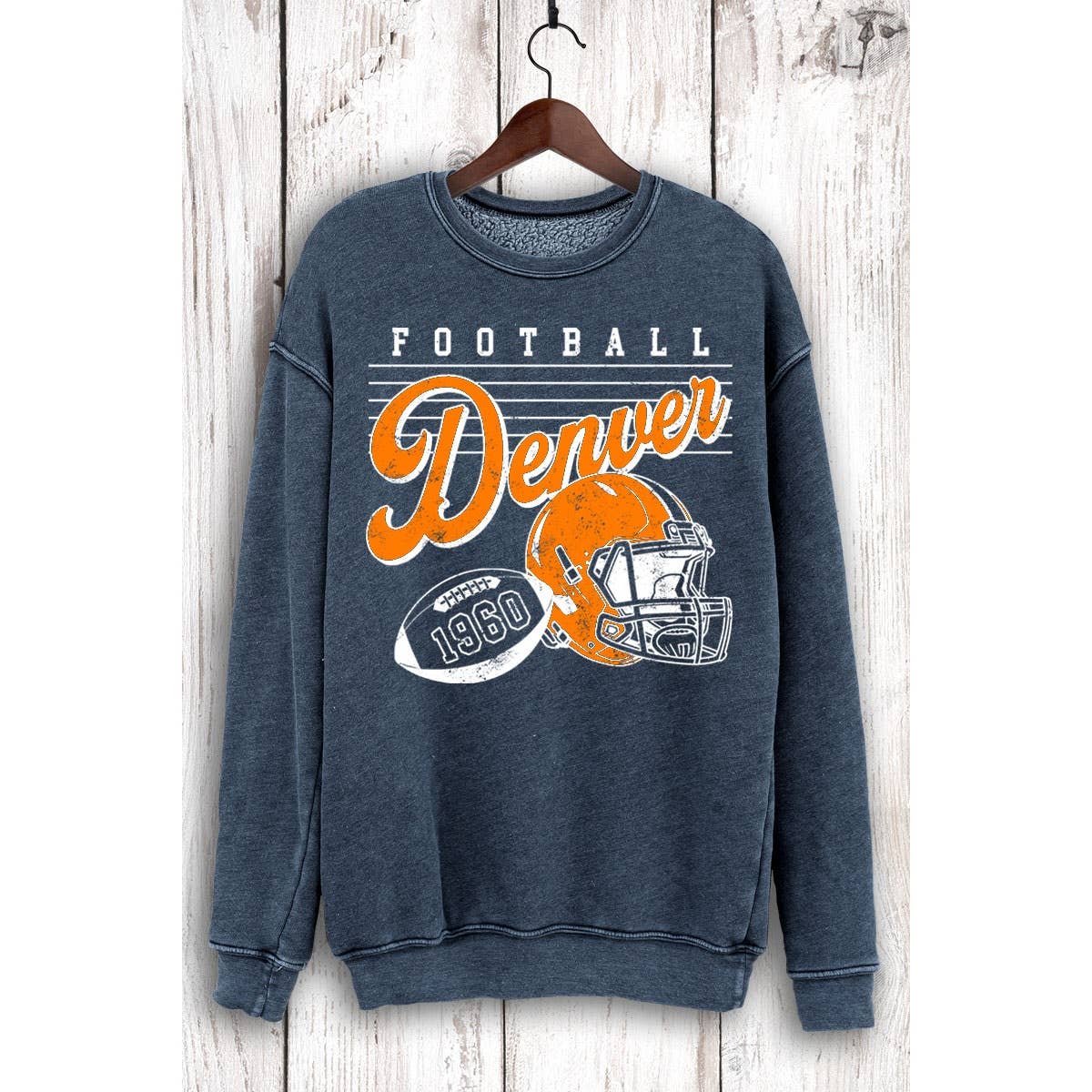 Vintage Denver Football Crewneck