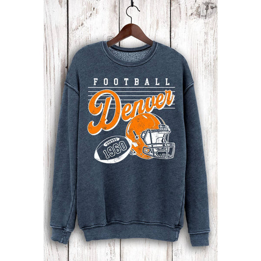 Vintage Denver Football Crewneck