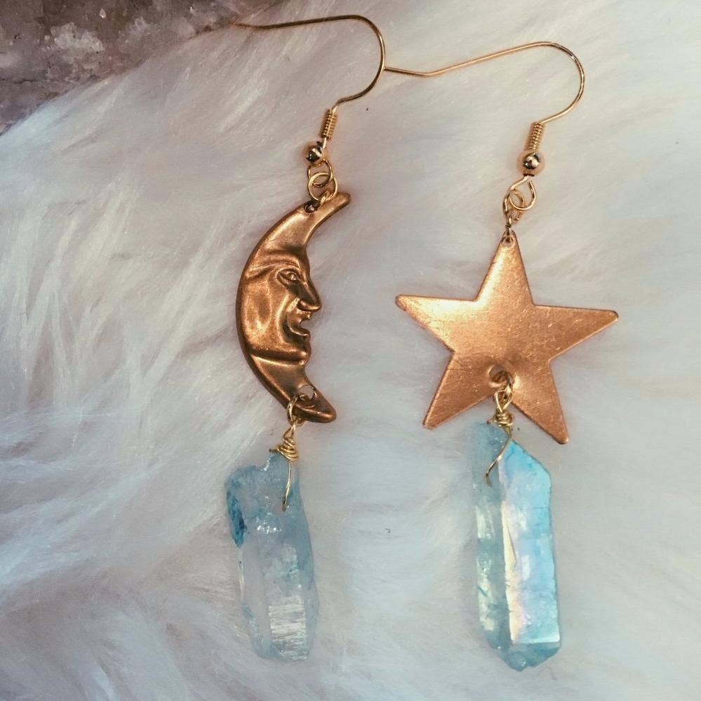 Celestial Soulmates  Earrings