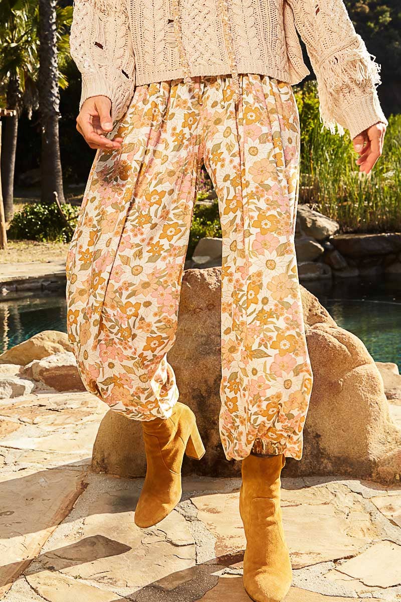 Floral Harem Pant