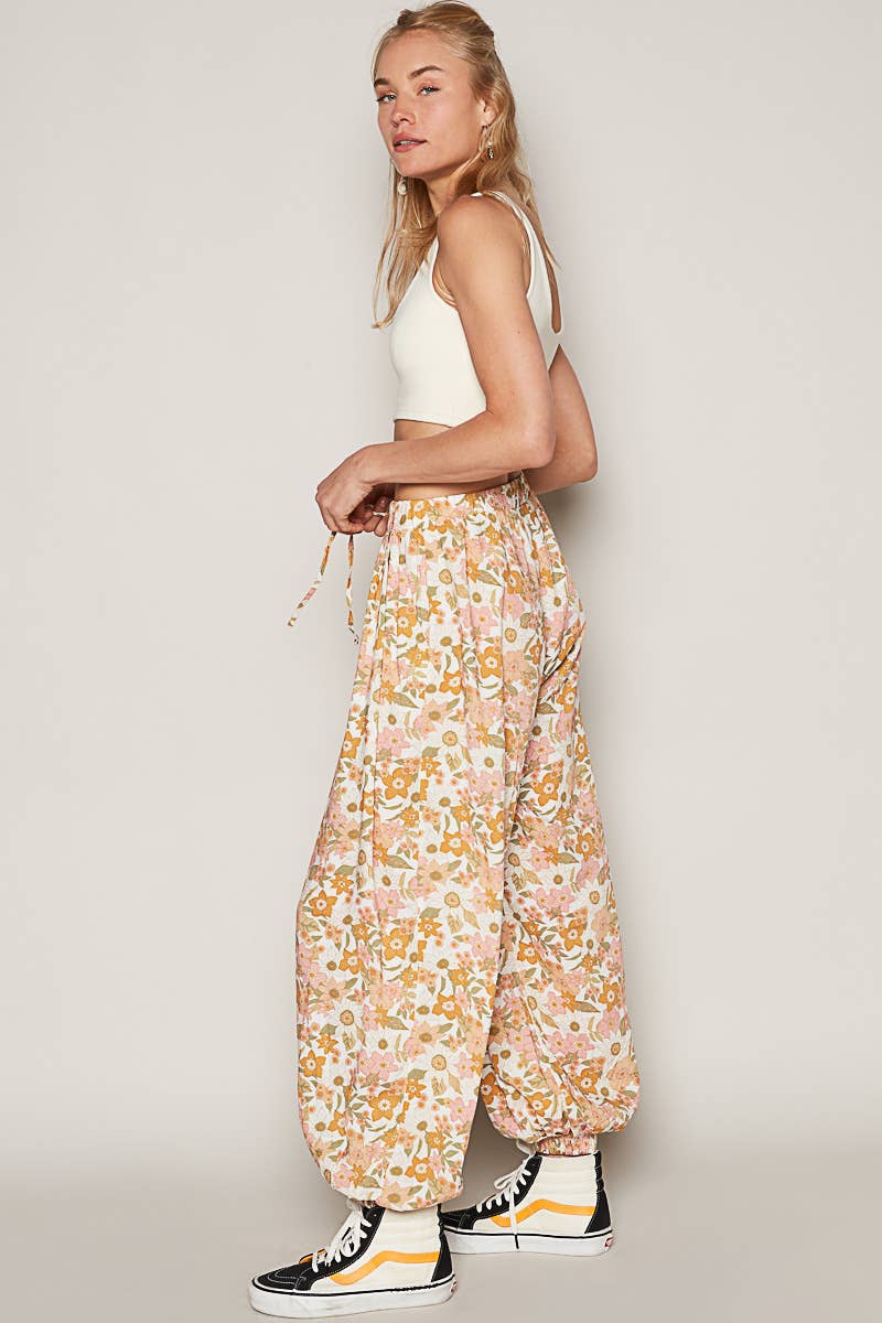 Floral Harem Pant