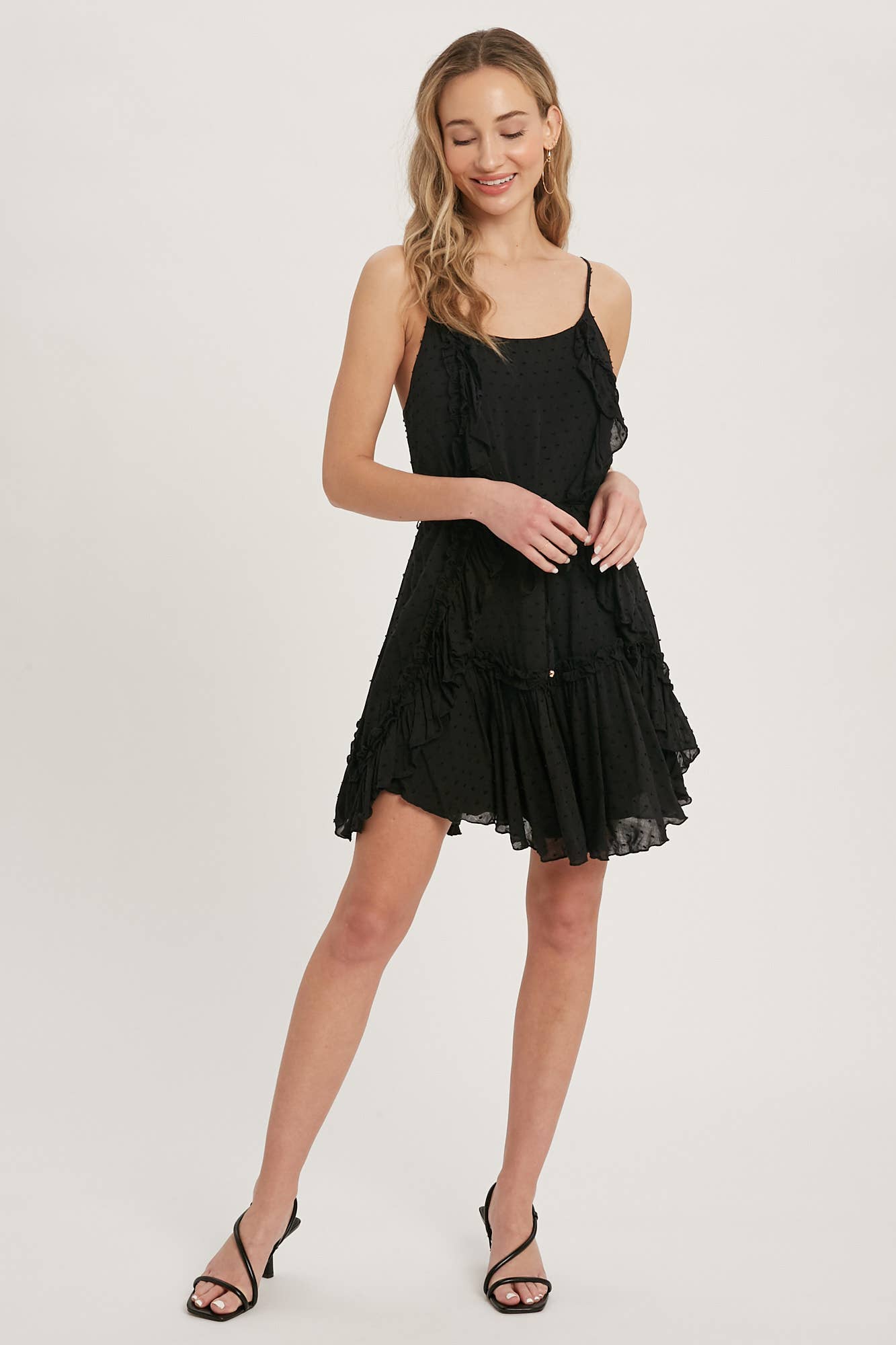 Ruffle Mini Dress