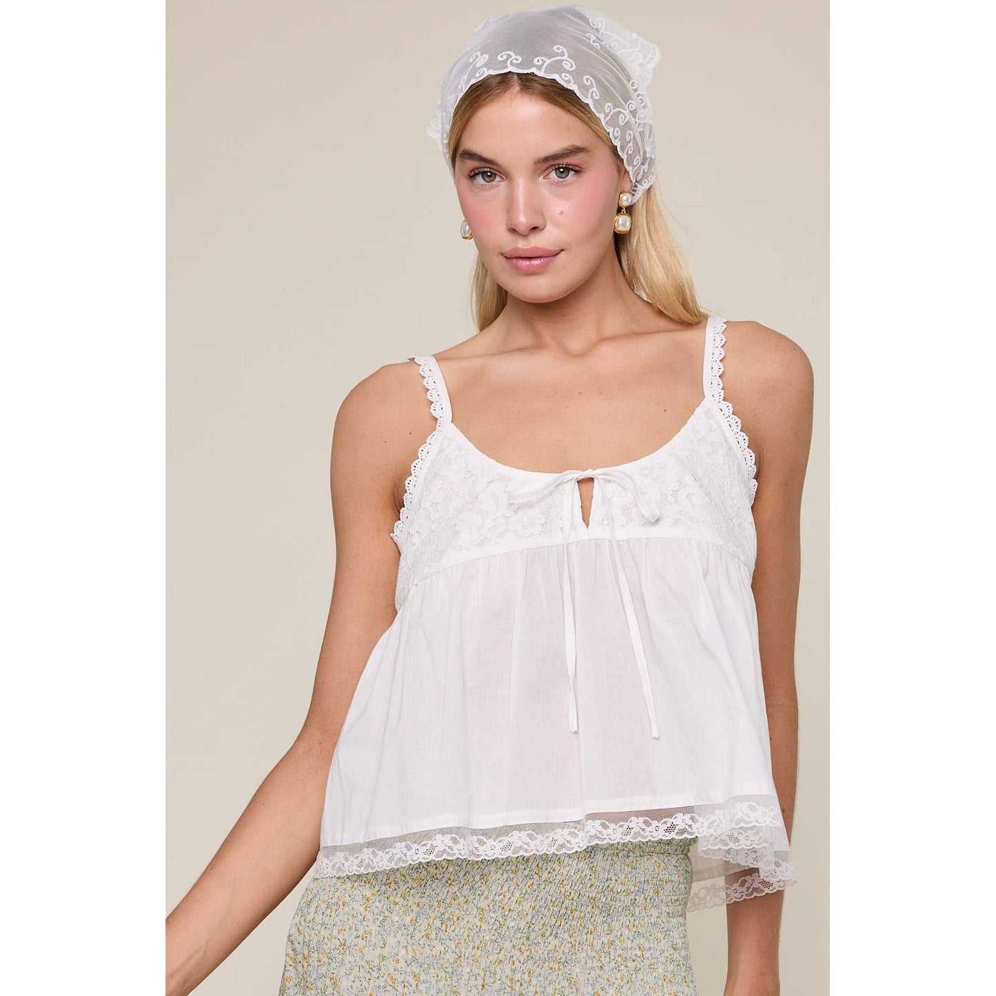 Floral Lace Cami