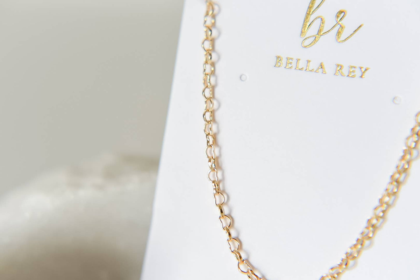 The Maggie heart dainty necklace 18k gold plated