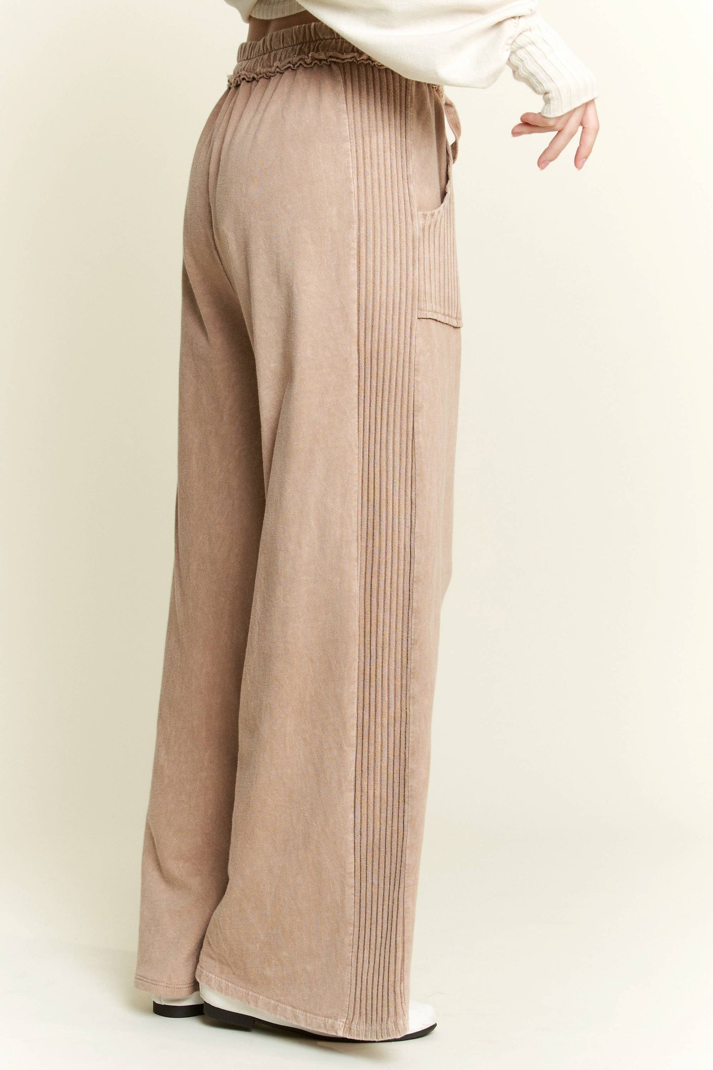 Side Knit Cozy Pant