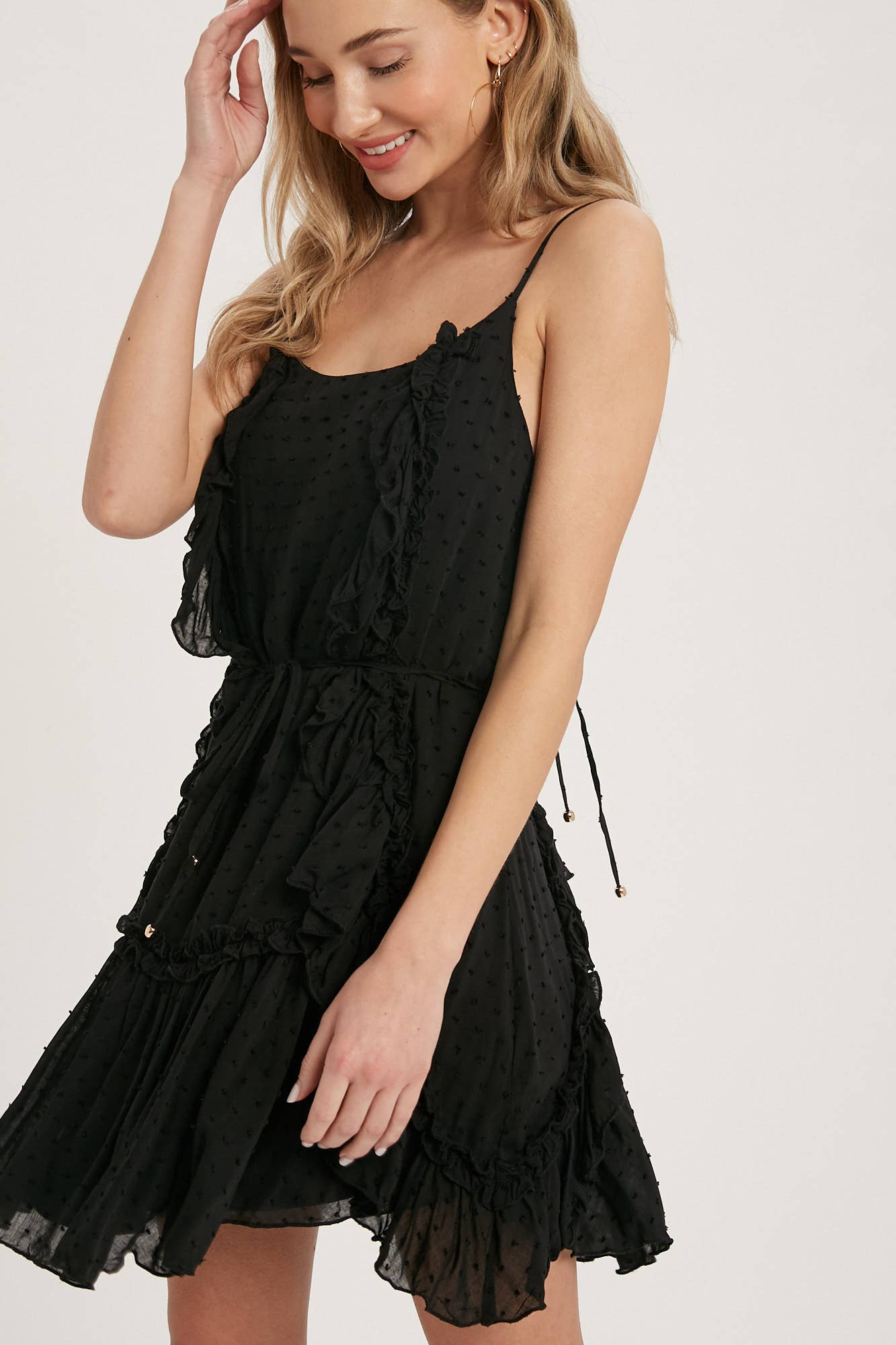 Ruffle Mini Dress