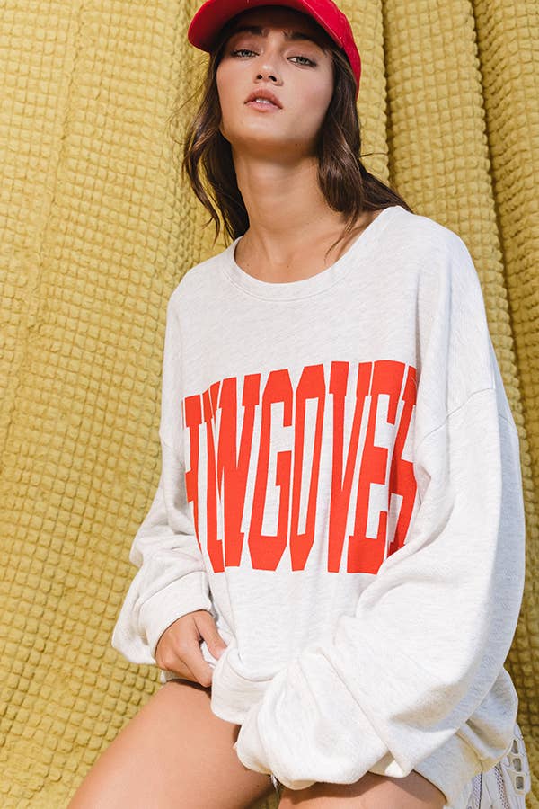 'HUNGOVER' Graphic Sweatshirt