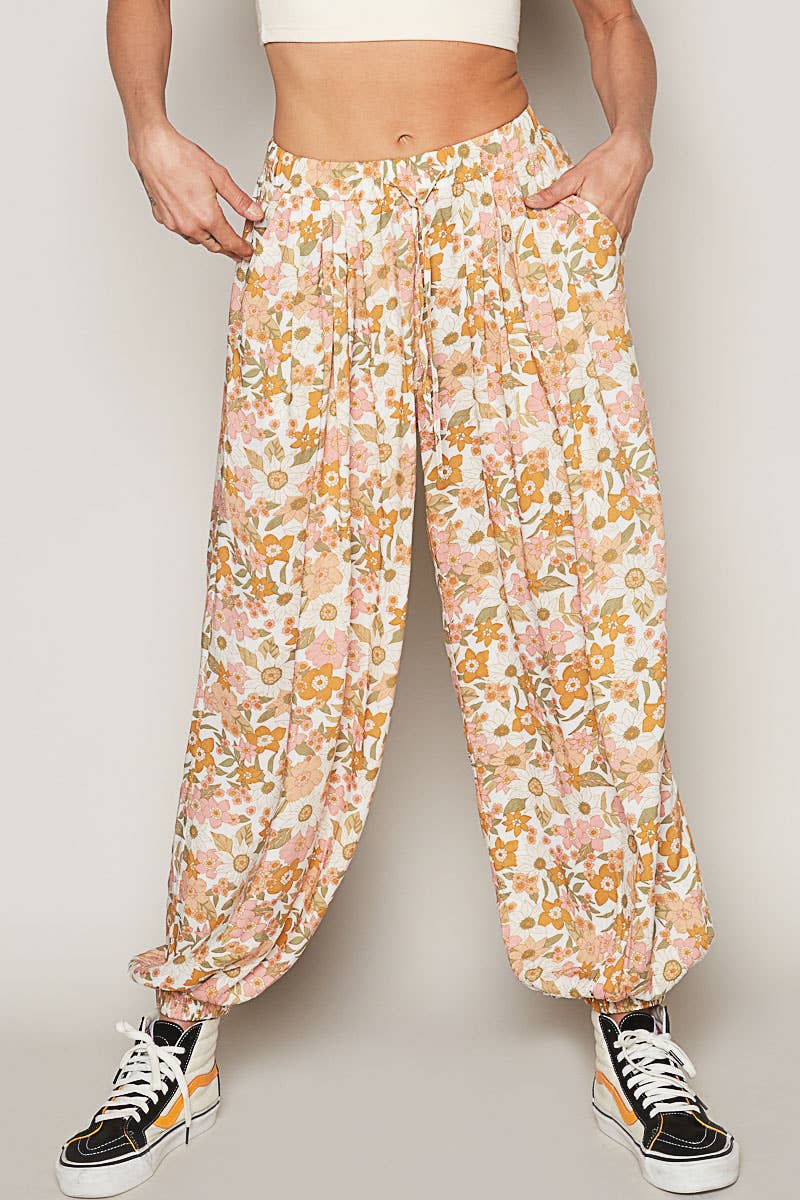 Floral Harem Pant