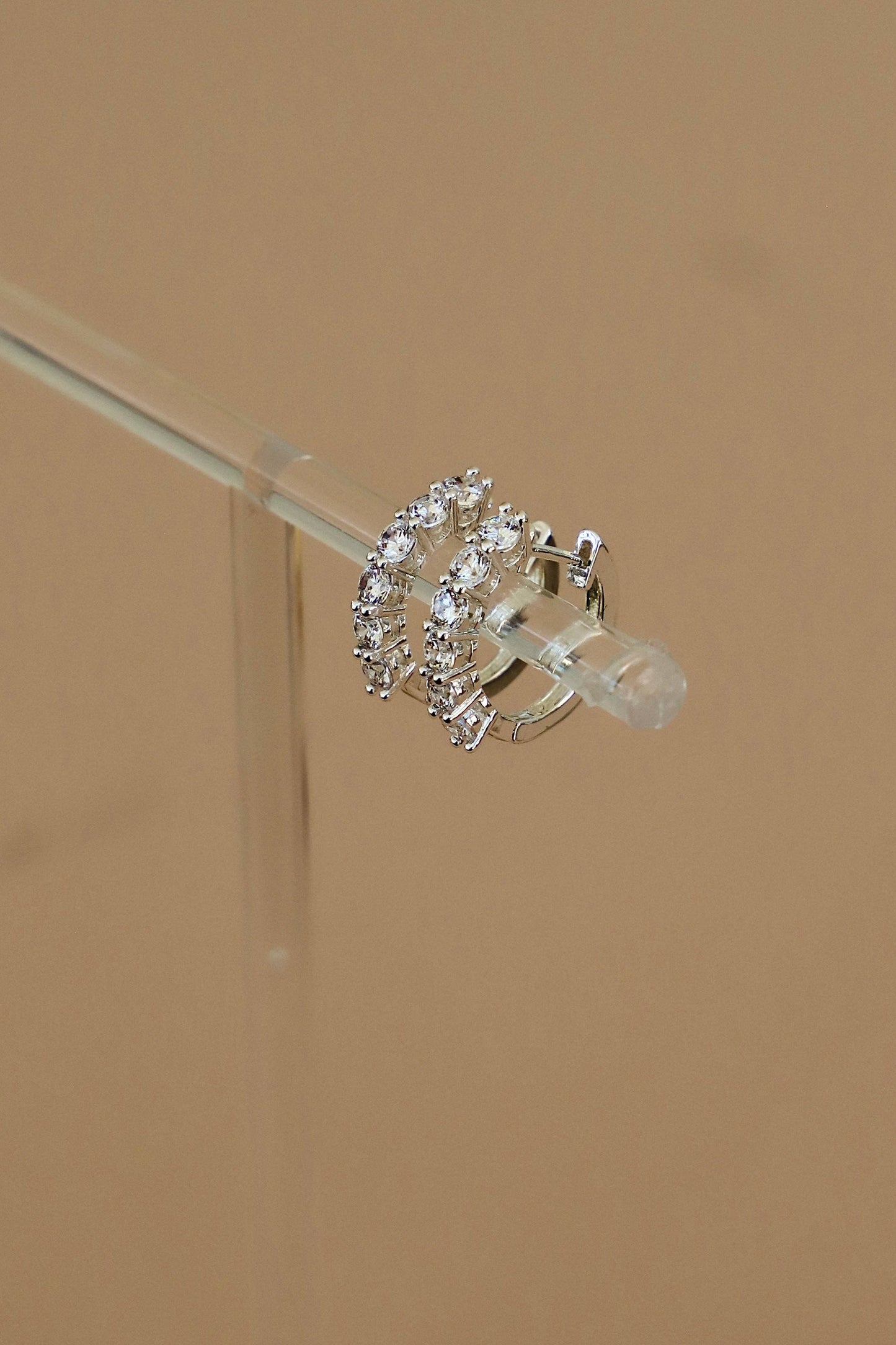 ÉLAN SILVER HOOPS: SILVER