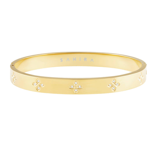 Flora Bracelet: Gold