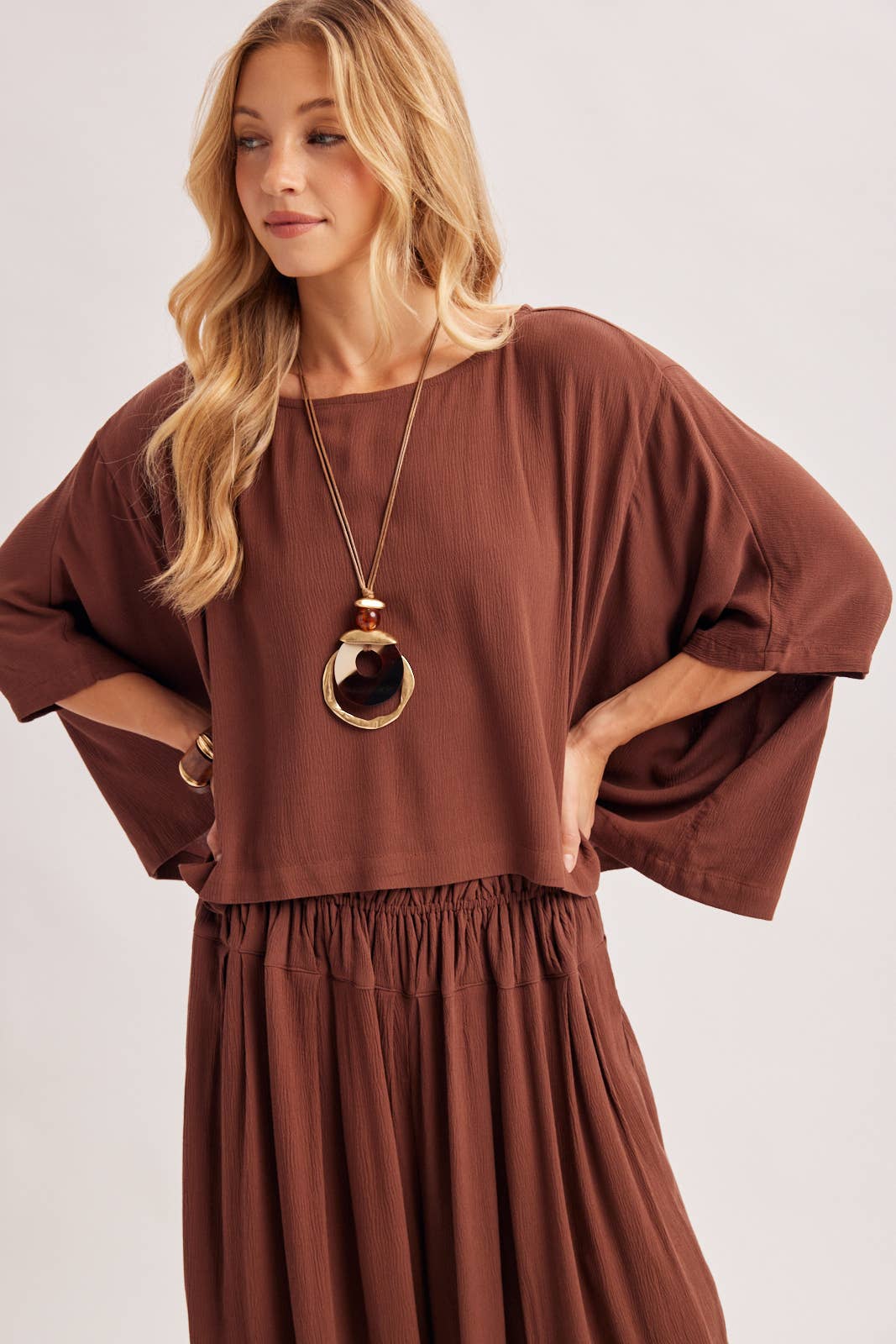 Boho Dolman Sleeve Set