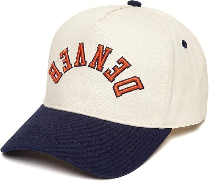 2 Tone Upside Down Denver Cap