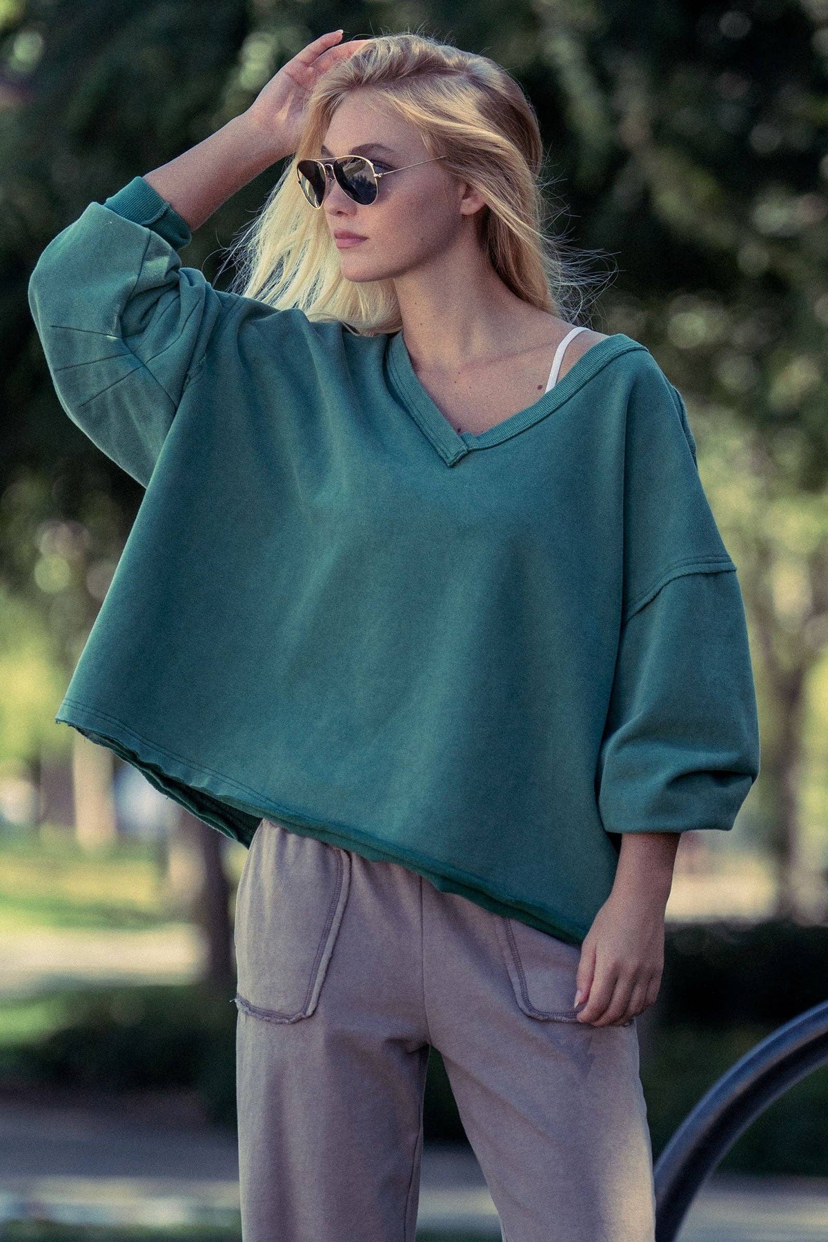 Relaxed Vintage Oversized Sweatshirt