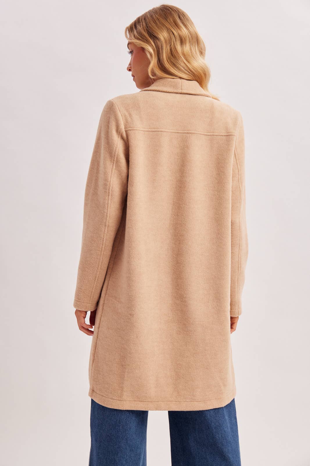 Open Front Knit Jacket