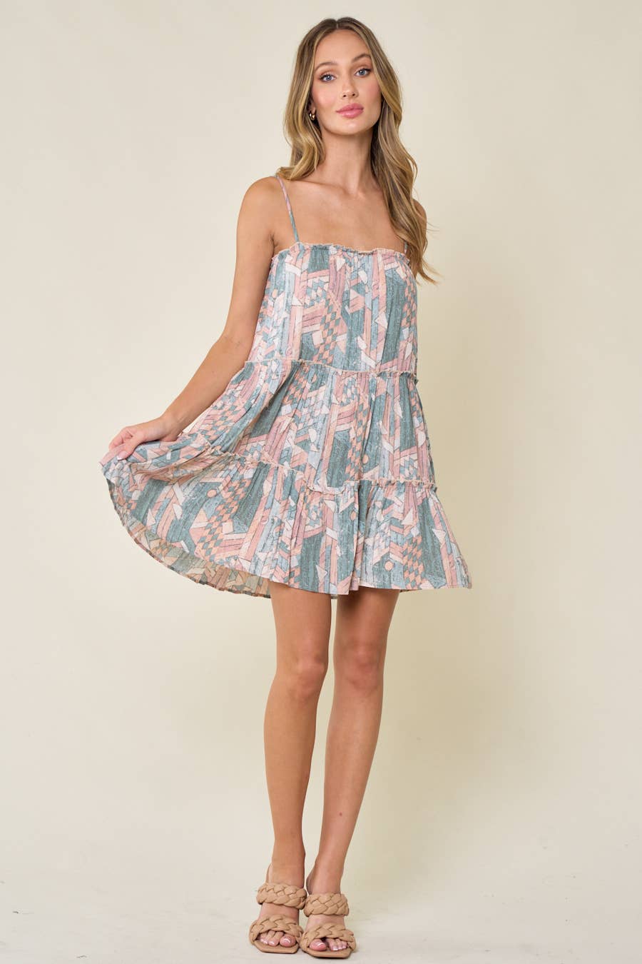 Tiered Swing Dress