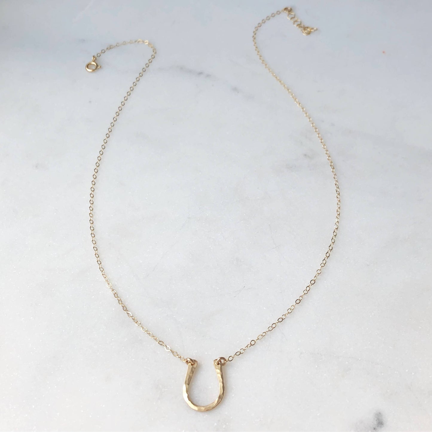 Lucky Charm Necklace: 18" / 14k Gold Fill