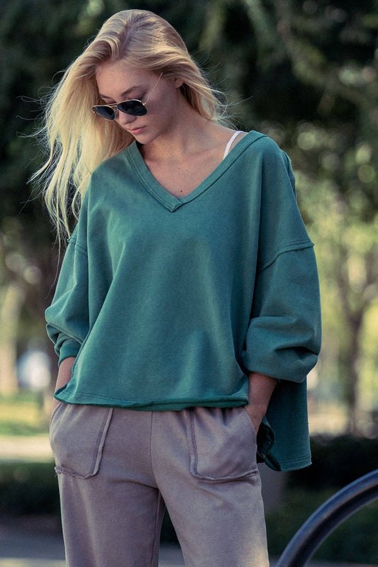 Relaxed Vintage Oversized Sweatshirt