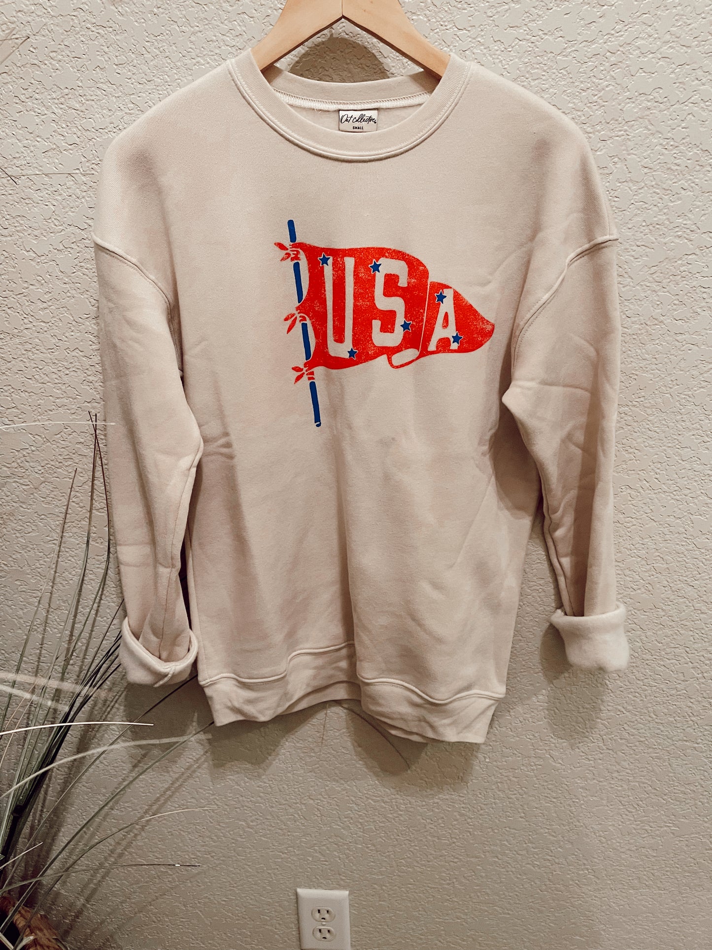 U.S Pennant Graphic Sweatshirt