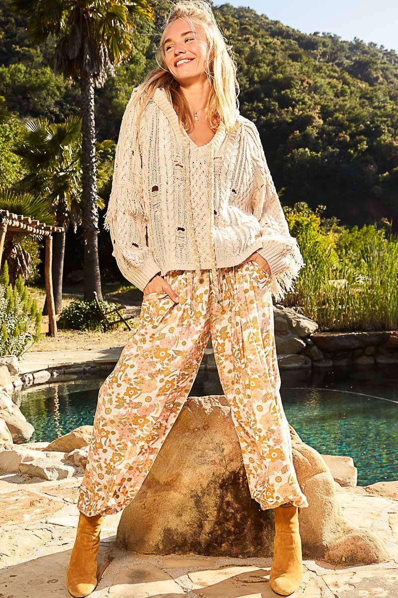 Floral Harem Pant