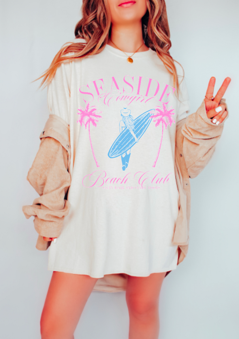 Seaside Cowgirl Graphic Tee