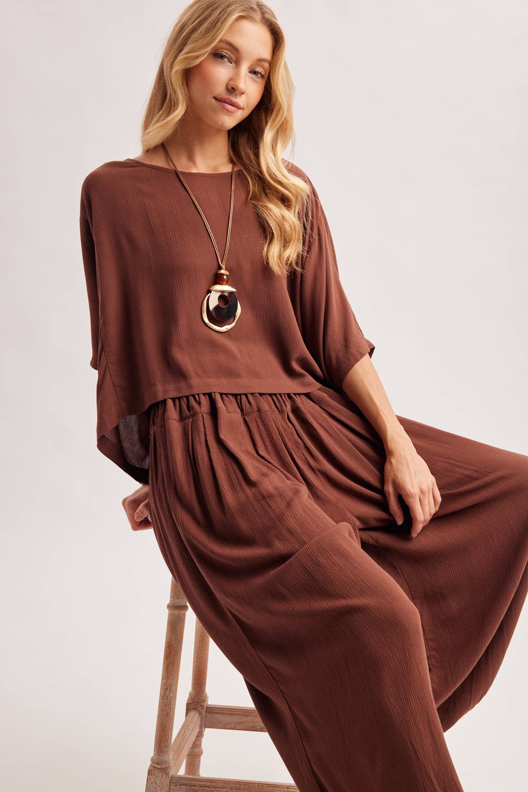 Boho Dolman Sleeve Set