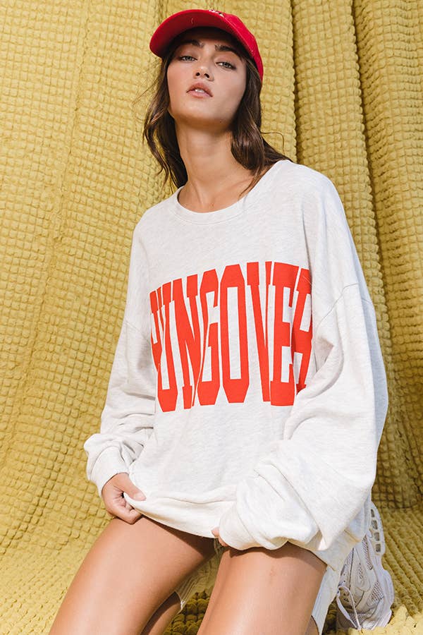 'HUNGOVER' Graphic Sweatshirt