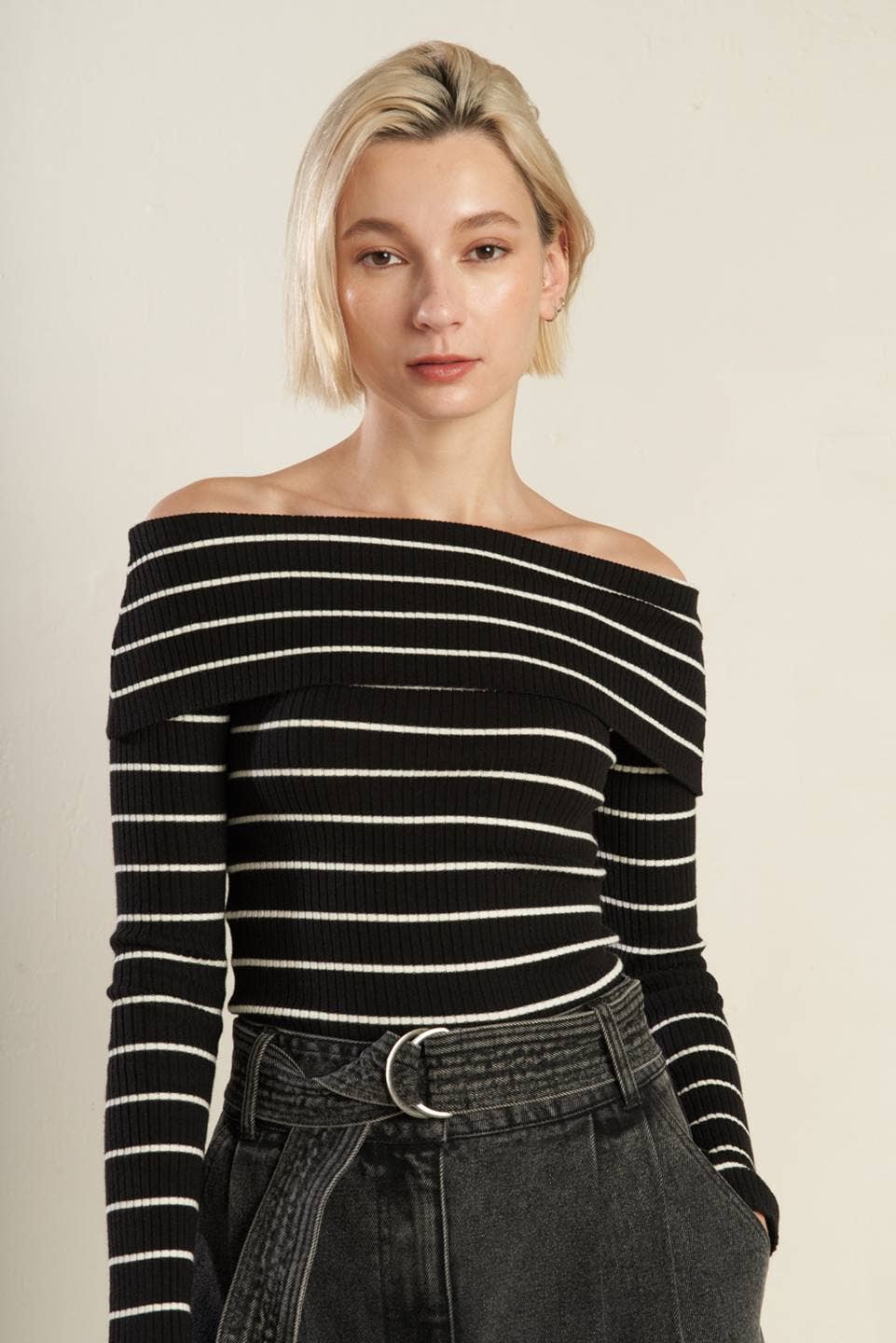 Off The Shoulder Sweater