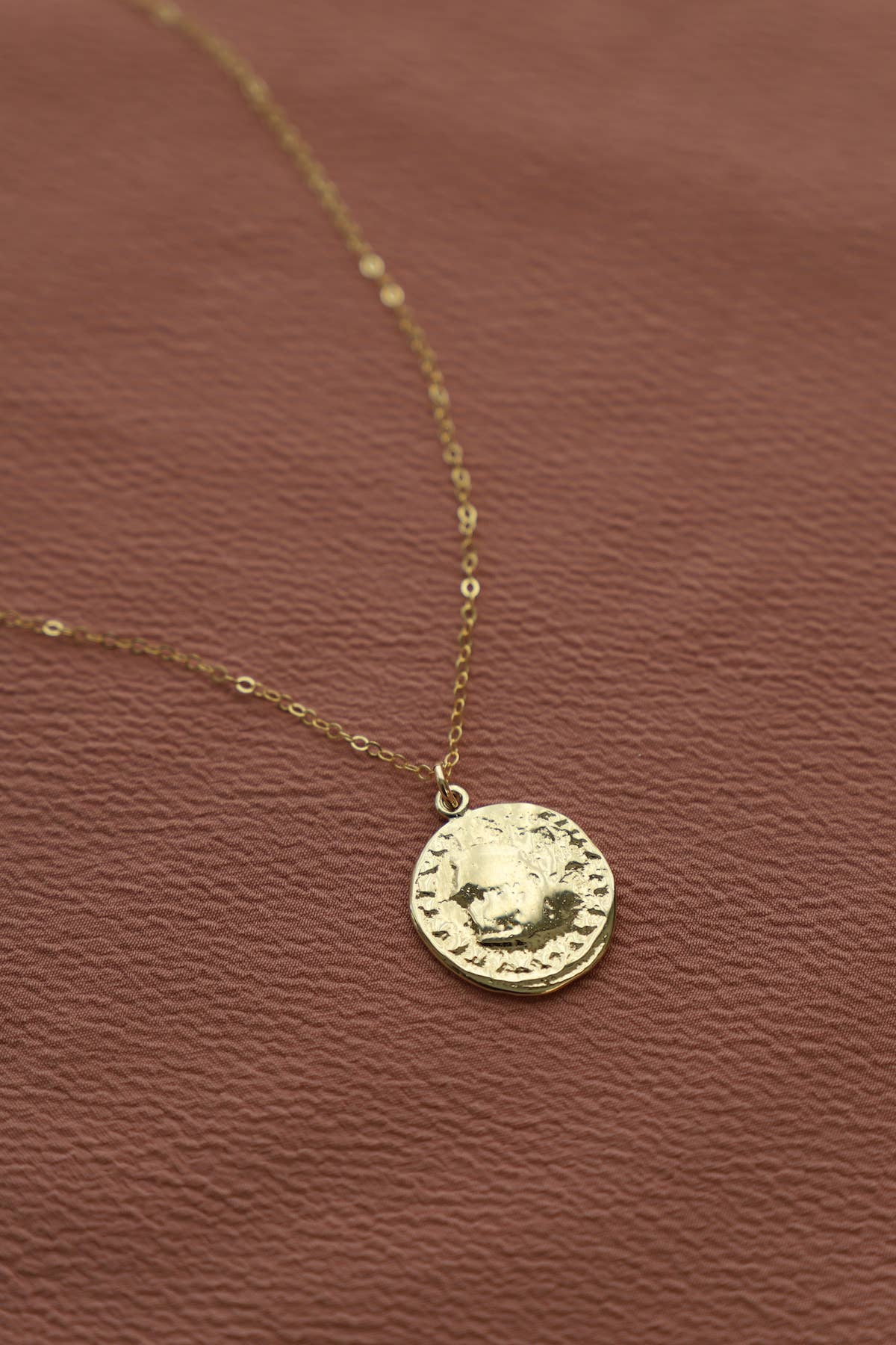 SASHA COIN NECKLACE: Gold