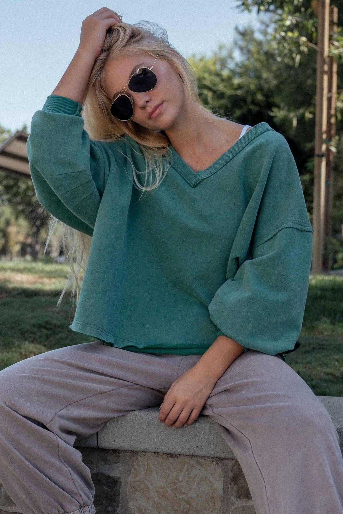 Relaxed Vintage Oversized Sweatshirt