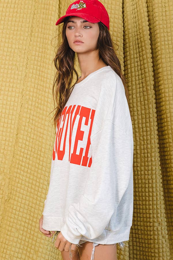 'HUNGOVER' Graphic Sweatshirt