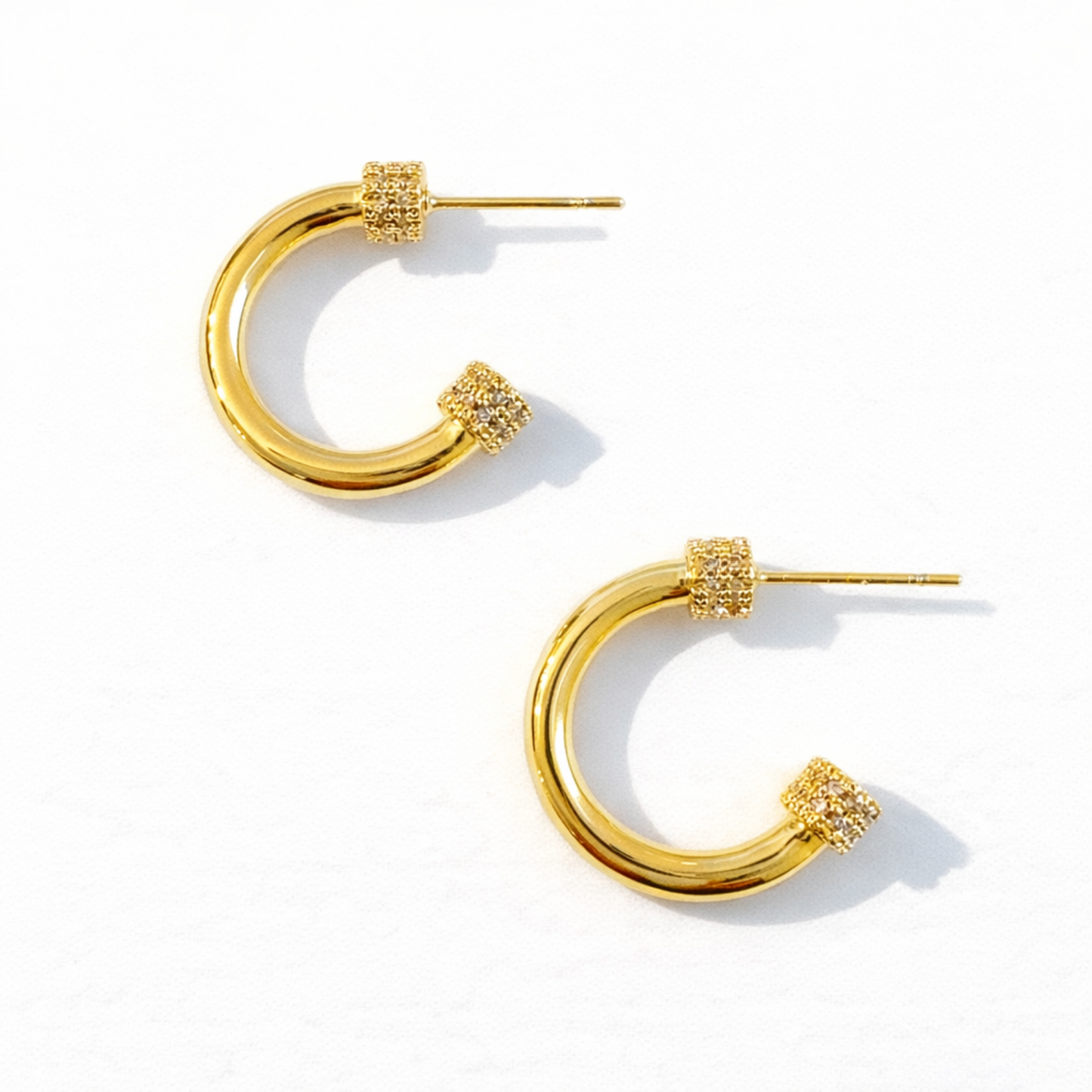 Simply Aiden Hoop Earrings