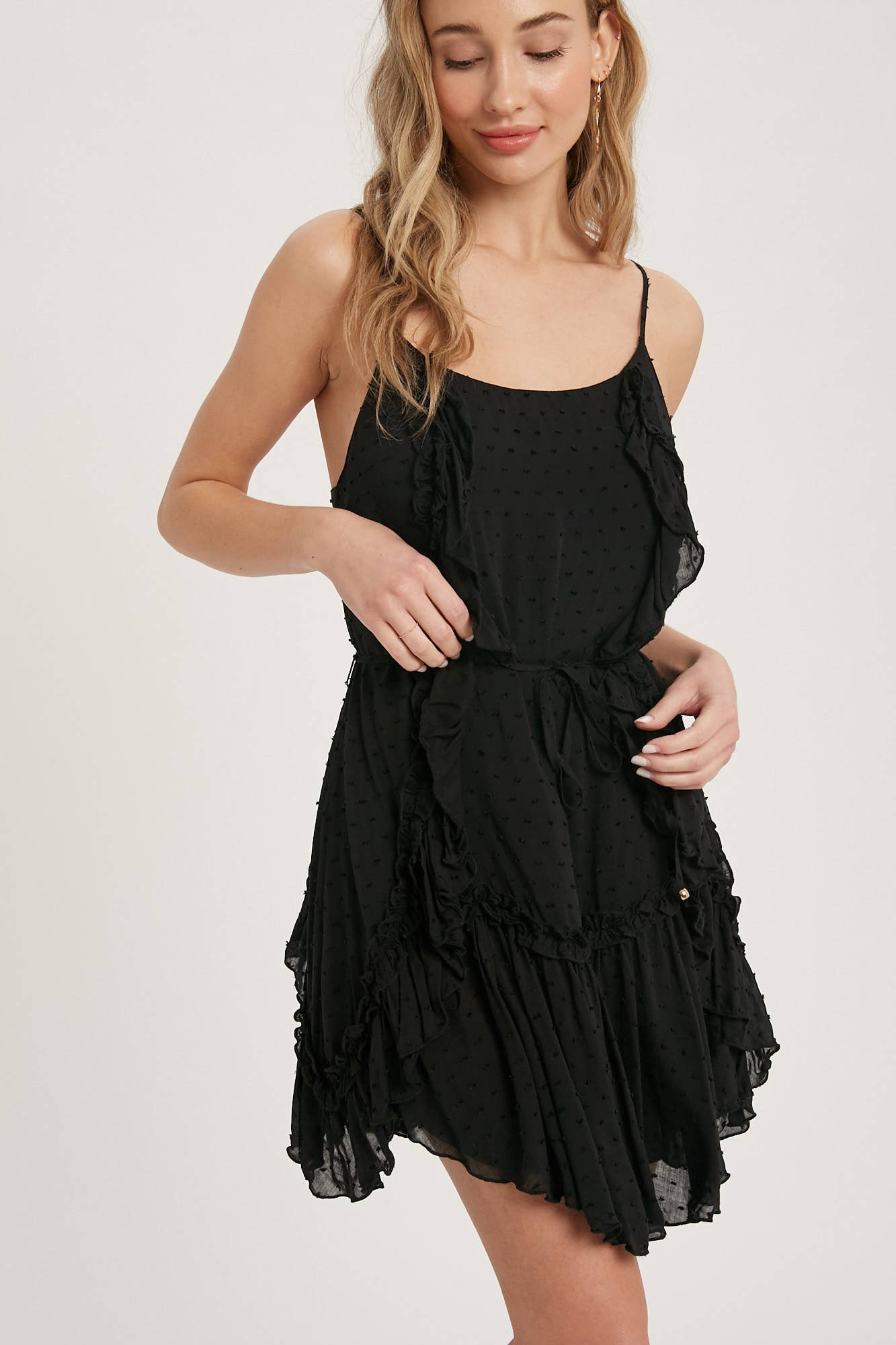 Ruffle Mini Dress