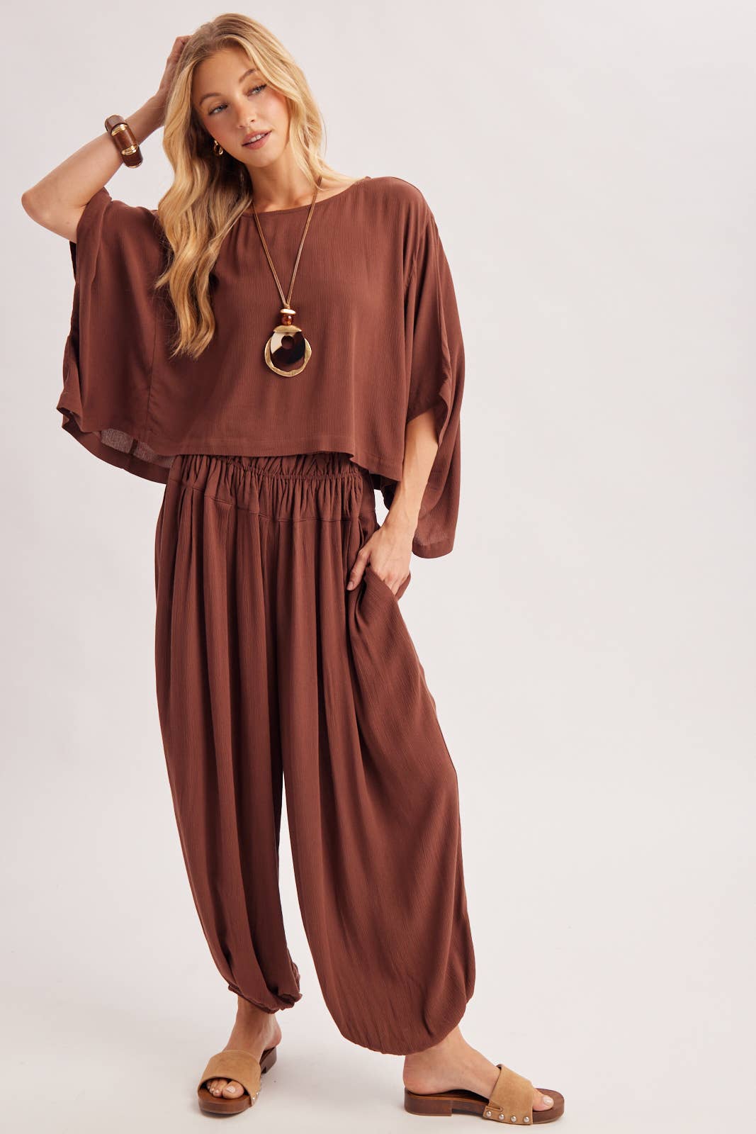 Boho Dolman Sleeve Set