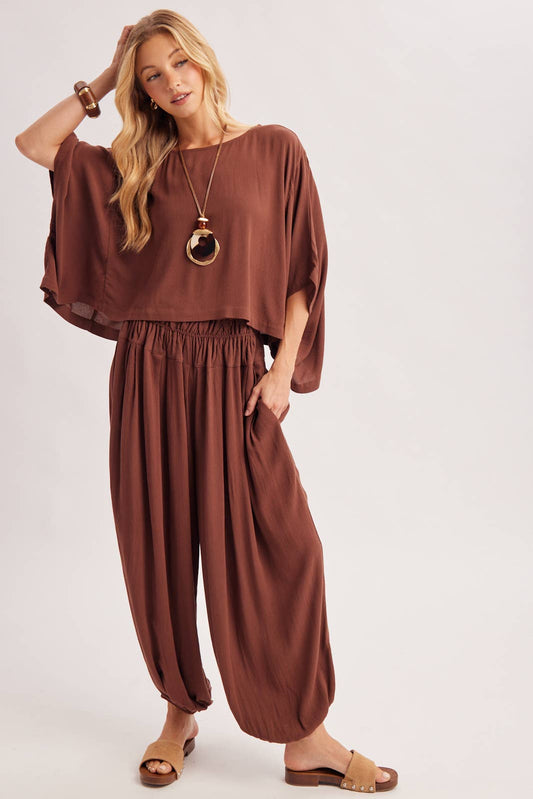Boho Dolman Sleeve Set