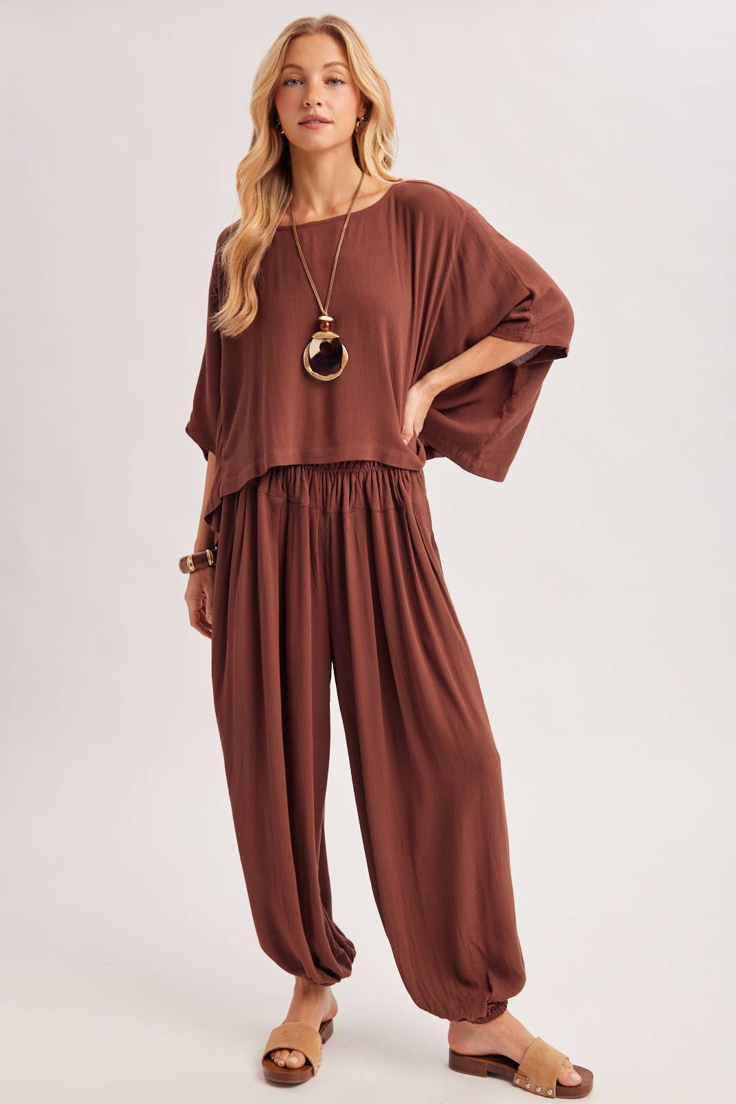 Boho Dolman Sleeve Set