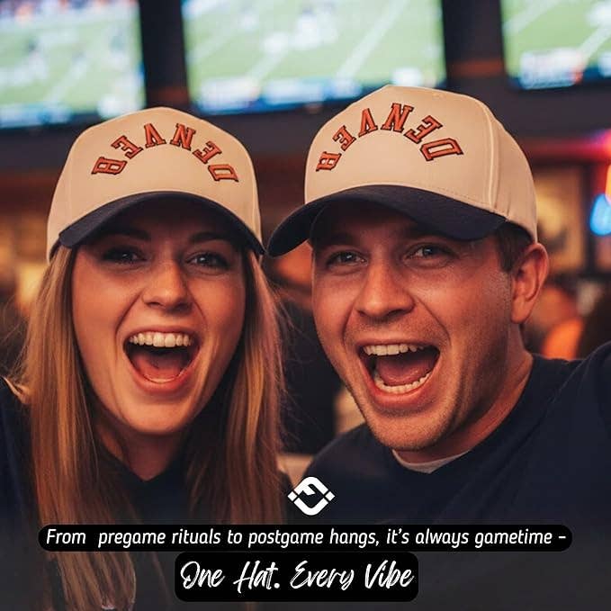 2 Tone Upside Down Denver Cap