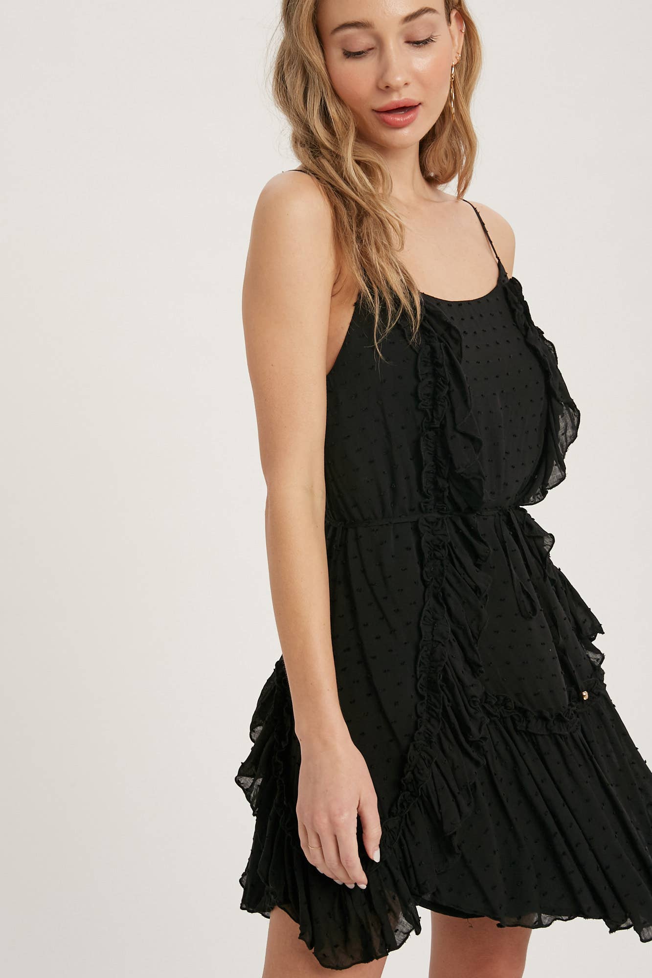 Ruffle Mini Dress