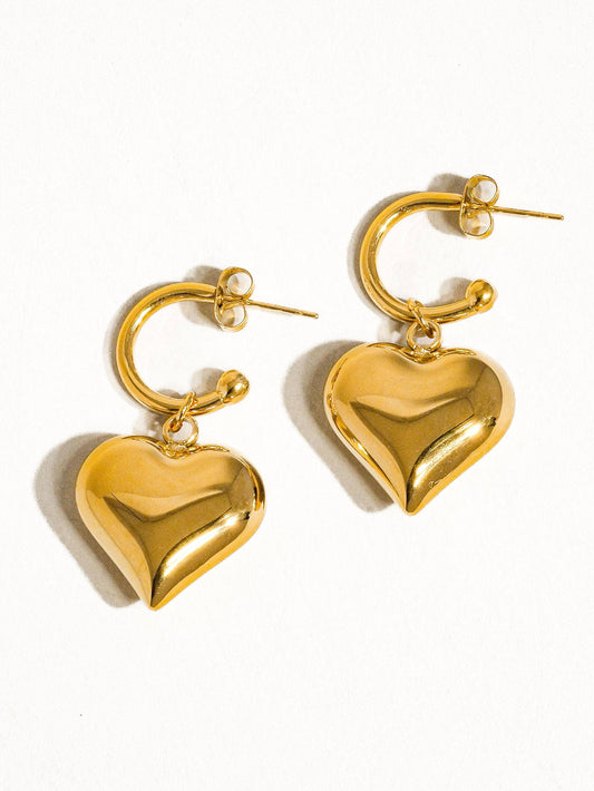 Dangle Heart Earring