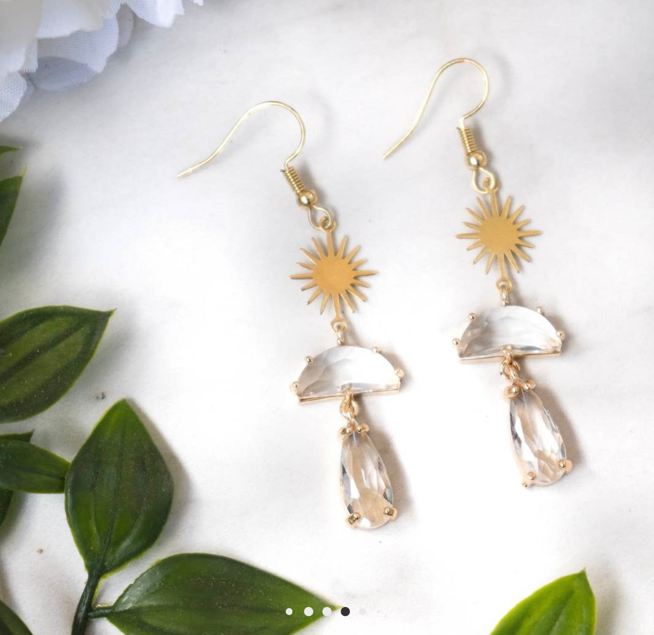 The Athalia Earring - Clear