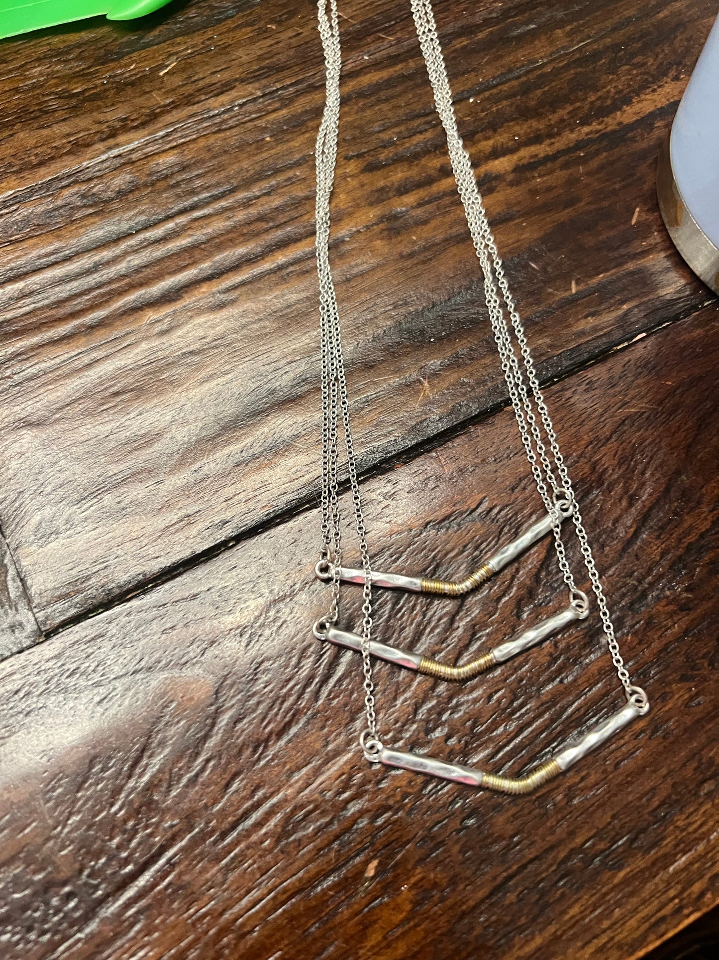 Triple V Necklace