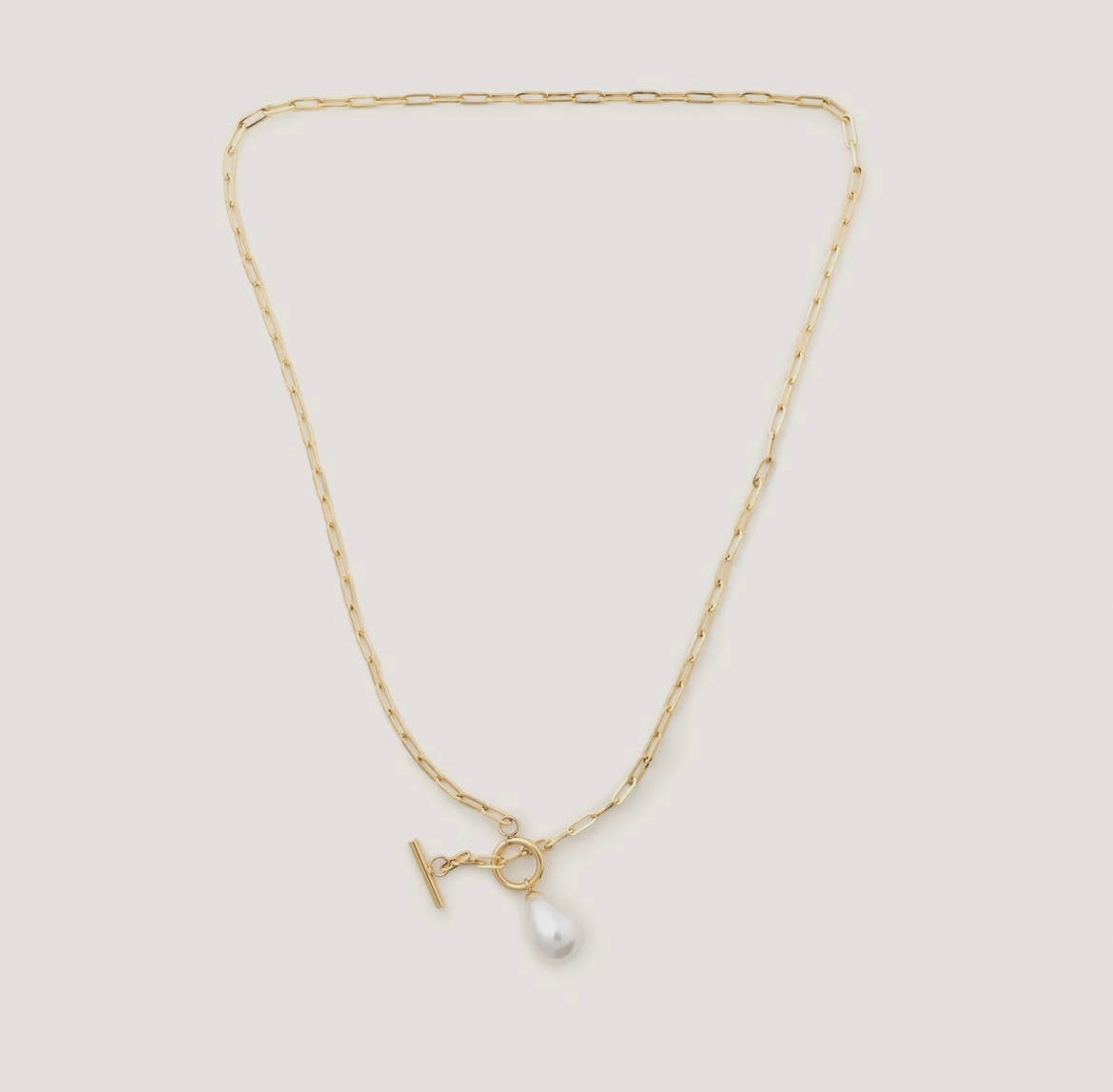 Pearl Toggle Necklace