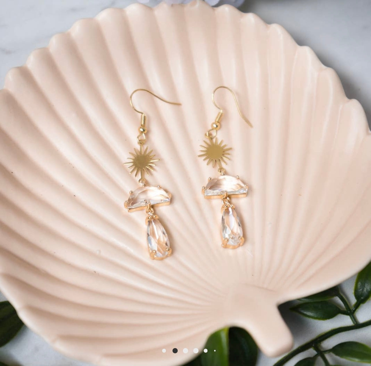 The Athalia Earring - Clear