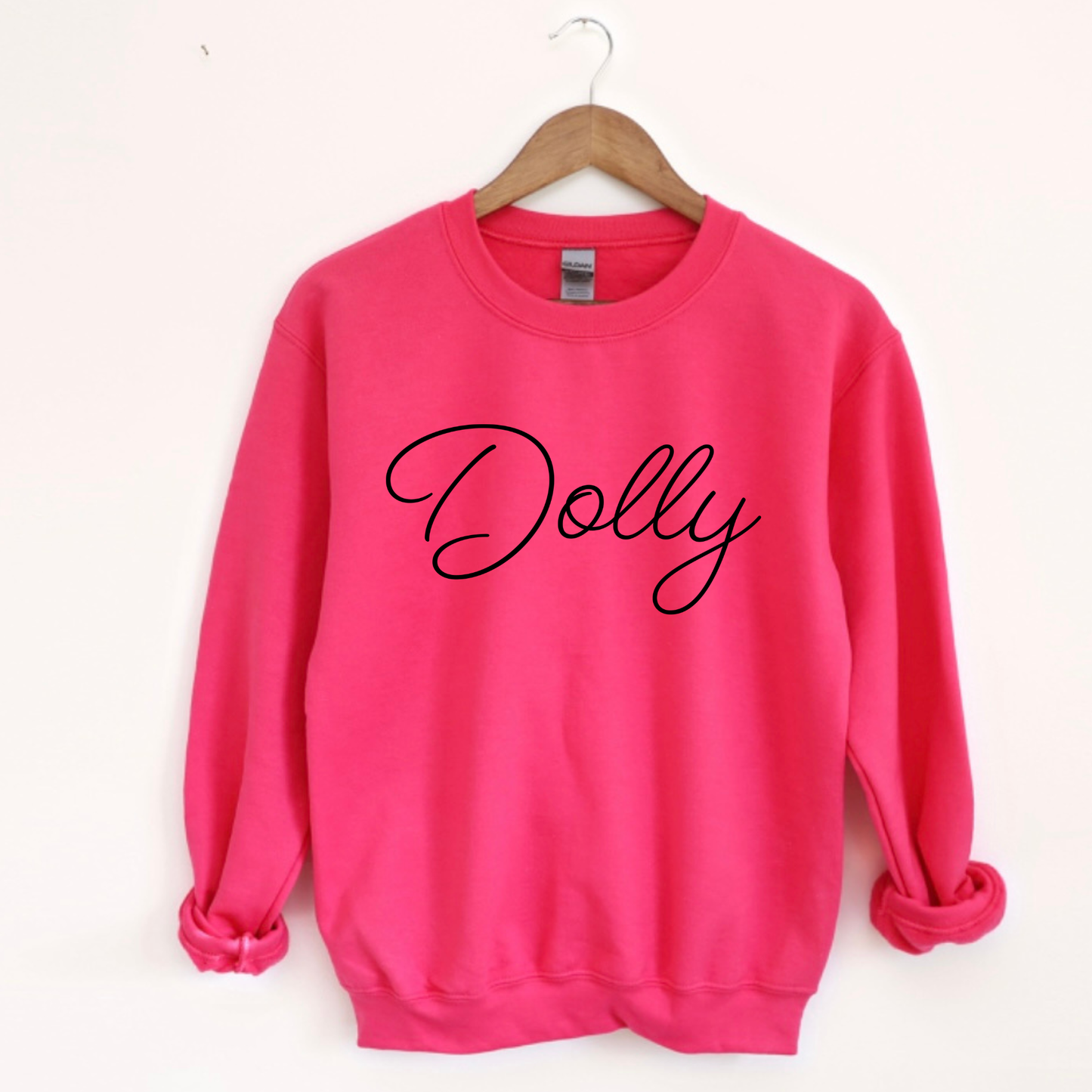 Dolly Hot Pink Crewneck