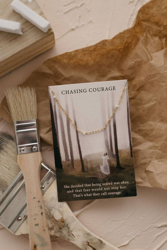 Chasing Courage  Necklace