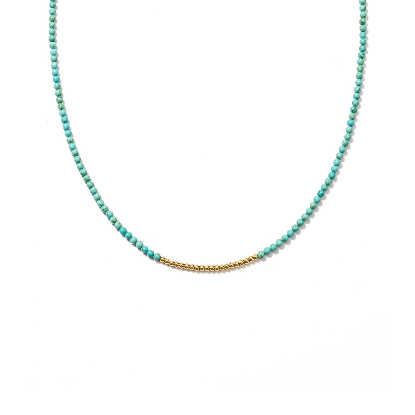 Turquoise Beads Necklace